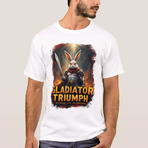 Gladiator Triumph The Struggle with Life Empowers T-Shirt