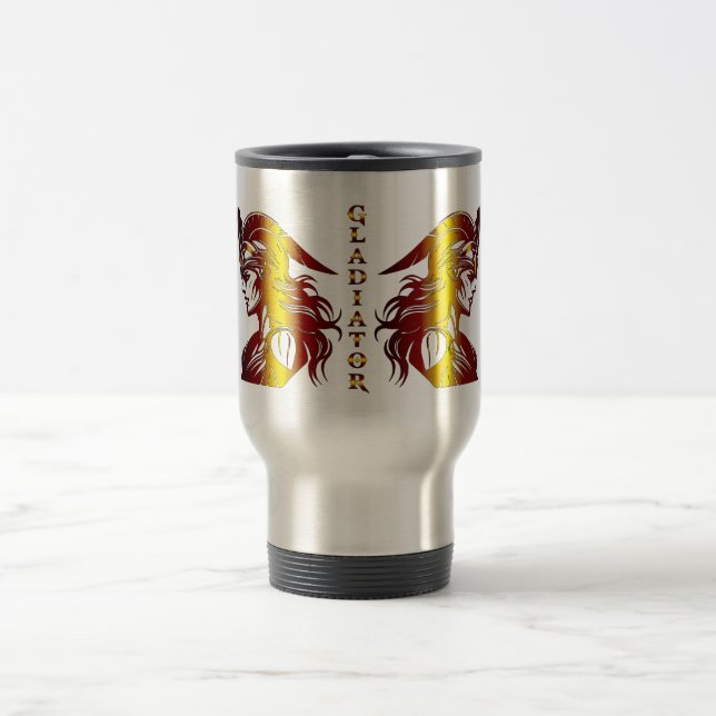 Gladiator Tumbler Travel Mug (Center)