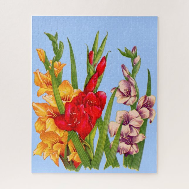 gladiola gladiolus jigsaw puzzle (Vertical)