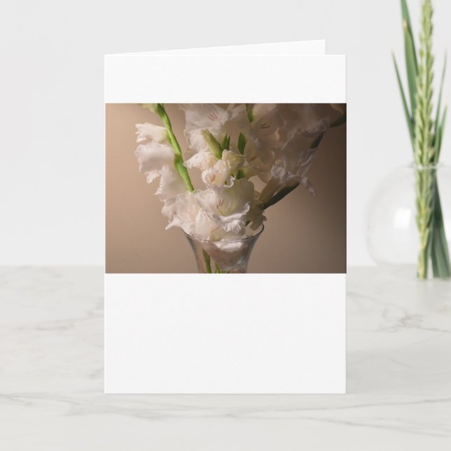 Gladioli, card (Front)