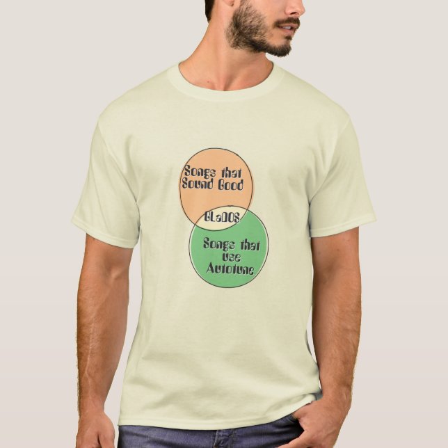 GLaDOS Songs that use Autotune Songs that Sound Go T-Shirt (Front)