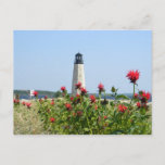 Gladstone, Michigan Lighthouse Postcard at Zazzle