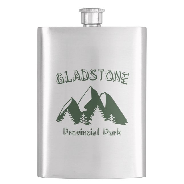 Gladstone Provincial Park Flask (Front)