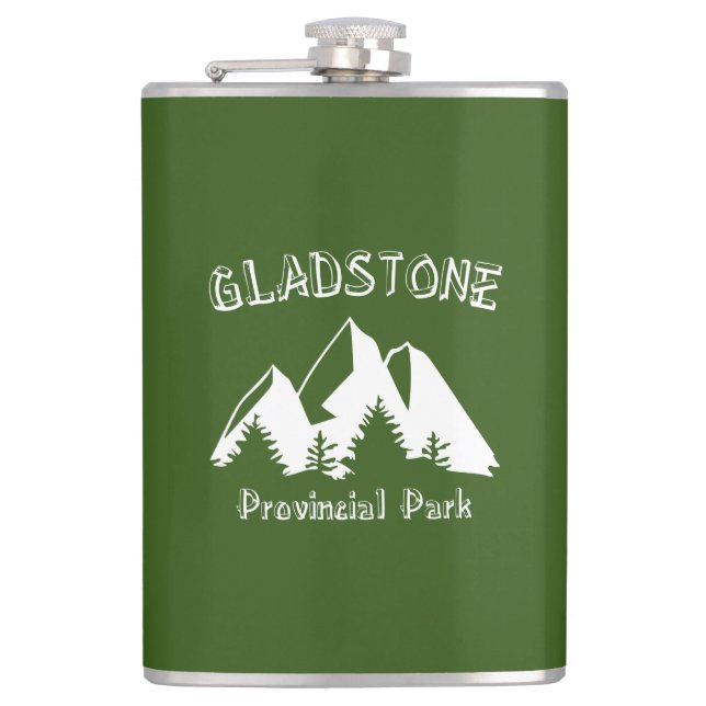 Gladstone Provincial Park Flask (Front)