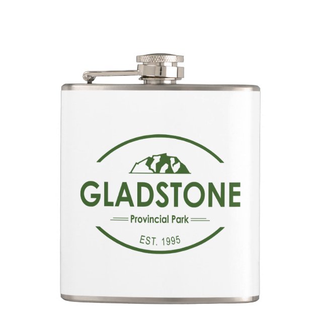 Gladstone Provincial Park Flask (Front)