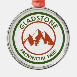 Gladstone Provincial Park Metal Ornament
