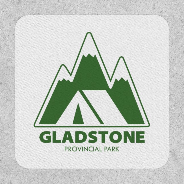 Gladstone Provincial Park Mountains Camping Patch (Front)