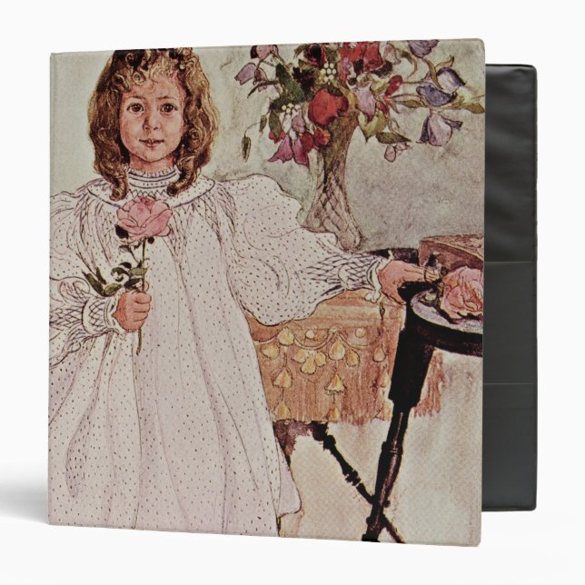 Gladys, 1895 3 ring binder (Front/Inside)