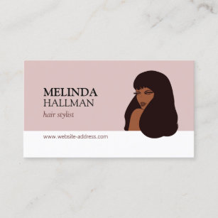 Hair Braiding Business Cards Zazzle Glam Beauty I Hair Stylist Extensions Business Card