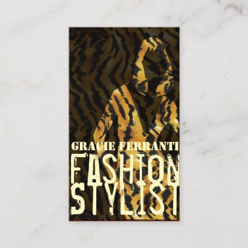 Fashion Zebra Business Cards