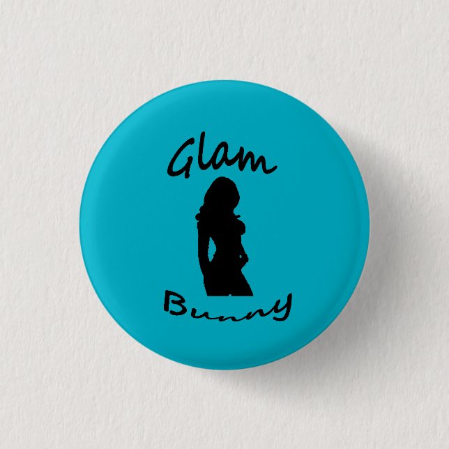 Glam Bunny Logo Pin (Front)