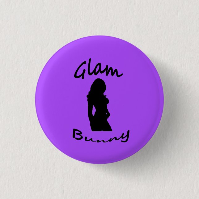 Glam Bunny Logo Pin (Front)