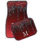 Glam Car Mats Full Set Personalized Monogram Glam Car Mats Full Set Personalized Monogram