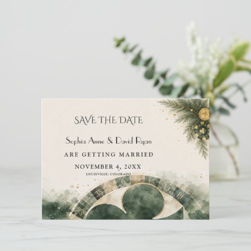 Glam Casino Las Vegas Roaring 20s Gatsby Wedding Save The Date