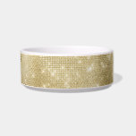 Glam Champagne Gold Glitzy Sparkle Bowl<br><div class="desc">Glam Champagne Gold Glitzy Sparkle</div>