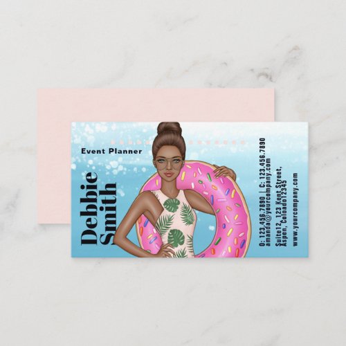 Glam Chic Fashion Business Card