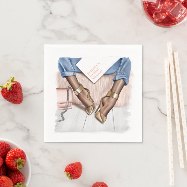 Glam Chic Fashion Napkins (Insitu)