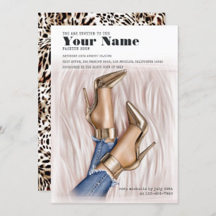 Glam Chic Fashion Show Invitation