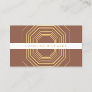 Glam Deco Jewelry Design Fashion Boutique No. 10 Business Card