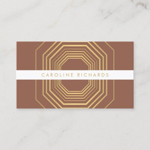 Glam Deco Jewelry Design Fashion Boutique No 10 Business Card