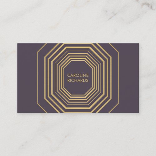 Glam Deco Jewelry Design Fashion Boutique No 3 Business Card