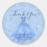 Pretty Aqua Blue Sparkly Glitter Star Sticker, Zazzle