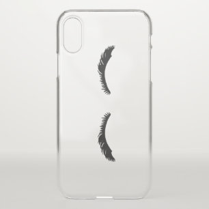 Glam Eyelashes iPhone X Case