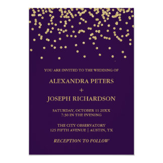 Purple Wedding Invitations 14700 Announcements