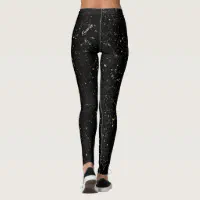 Girly Purple Pink White Galaxy Nebula Space Leggings