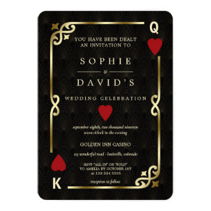Las Vegas Wedding Invitations Zazzle Las Vegas Wedding Invitations Zazzle