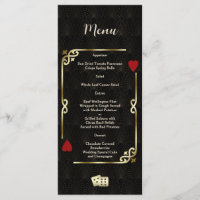 Glam Gatsby Casino Las Vegas Poker Wedding