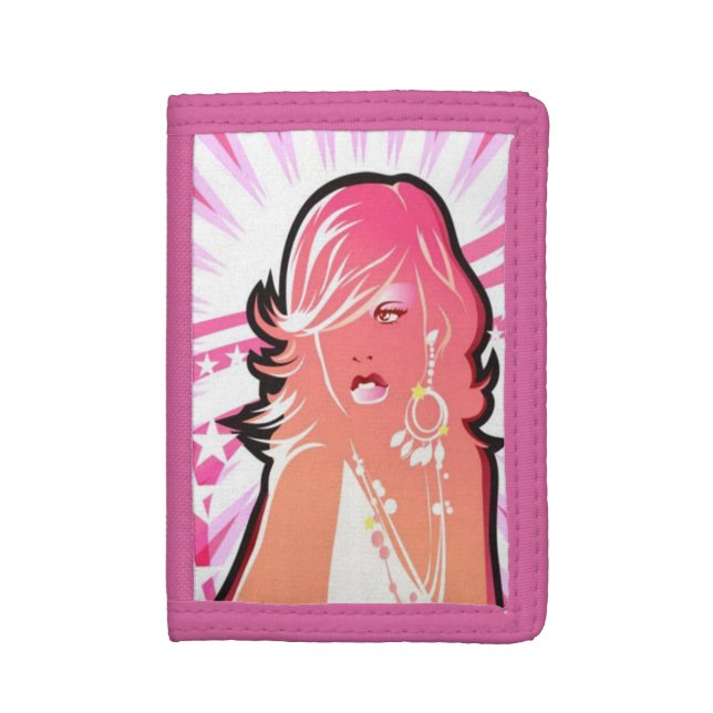 Glam Girl Wallet (Front Vertical)