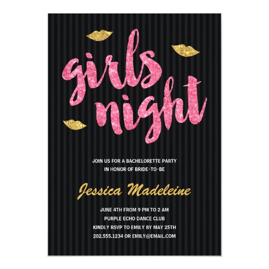 Girls Night Invitations 5