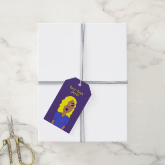Glam Girls Purple Gift Tags