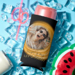 Glam Girly Photo Script 20 30 40 th Birthday Party Seltzer Can Cooler<br><div class="desc">Welcome your guests or surprise the birthday girl with this Modern Birthday Party Favor Gift, a coffee mug. Easily personalize this fully customizable design by adding your info: birthday girl name, and age to create a unique ornament, a great favor gift for any Holiday, Birthday or Anniversary party. For any...</div>
