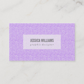 Glam Glitter Business Cards