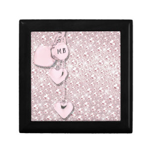 Glam Glitter Girly Pink Gift Box