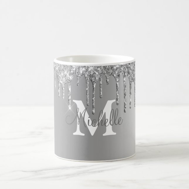 Glam & Glitter Personalized Coffee Mug (Center)