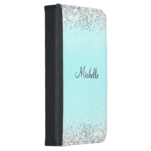 Glam & Glitter Personalized Wallet Case