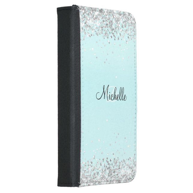 Glam & Glitter Personalized Wallet Case (Right)