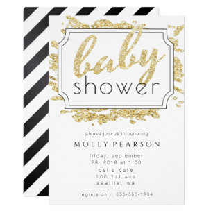 Sparkle Baby Shower Invitations 3