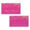 Glam Gold Dots Decor - Trendy Girly Hot Pink