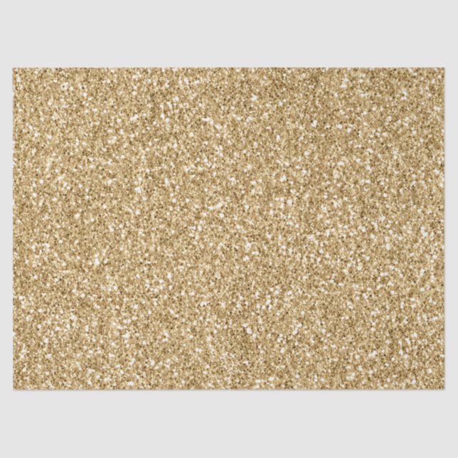 Glam Gold Glitzy Glitter   Tissue Paper (Front)