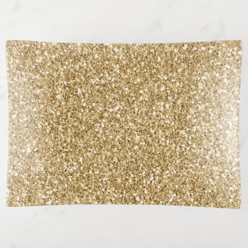 Glam Gold Glitzy Glitter       Trinket Tray