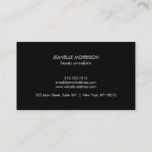 Glam Gold Honeycomb Pattern Business Card (Back)