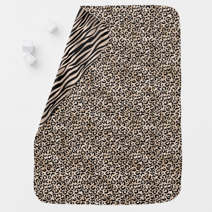 leopard baby blanket