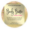 Glam Gold Pink Zebra Print Body Butter Labels