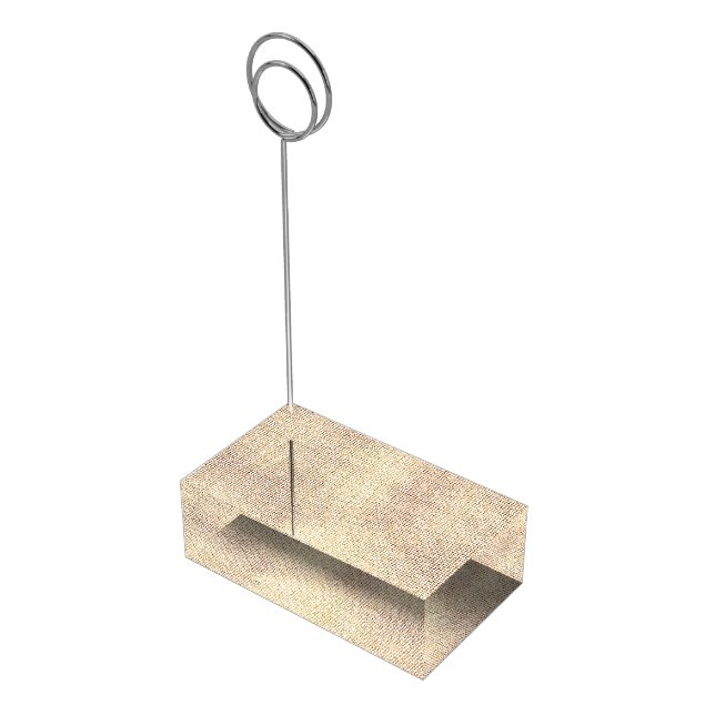 Glam Gold Sparkle Place Card Holder (Corner)