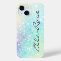 Glam Holographic Glitter Colorful Pretty Pattern