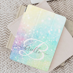 Glam Holographic Glitter Colorful Pretty Pattern iPad Mini Cover